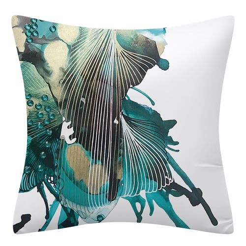 4 Piece Floral Cushion Covers