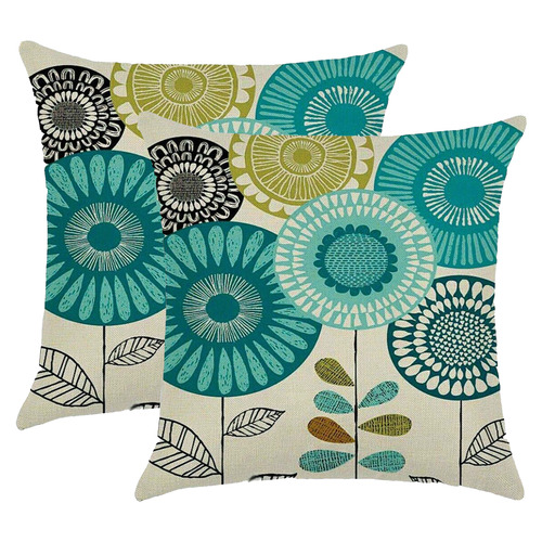Design2 Abstract Flower Cushion Covers