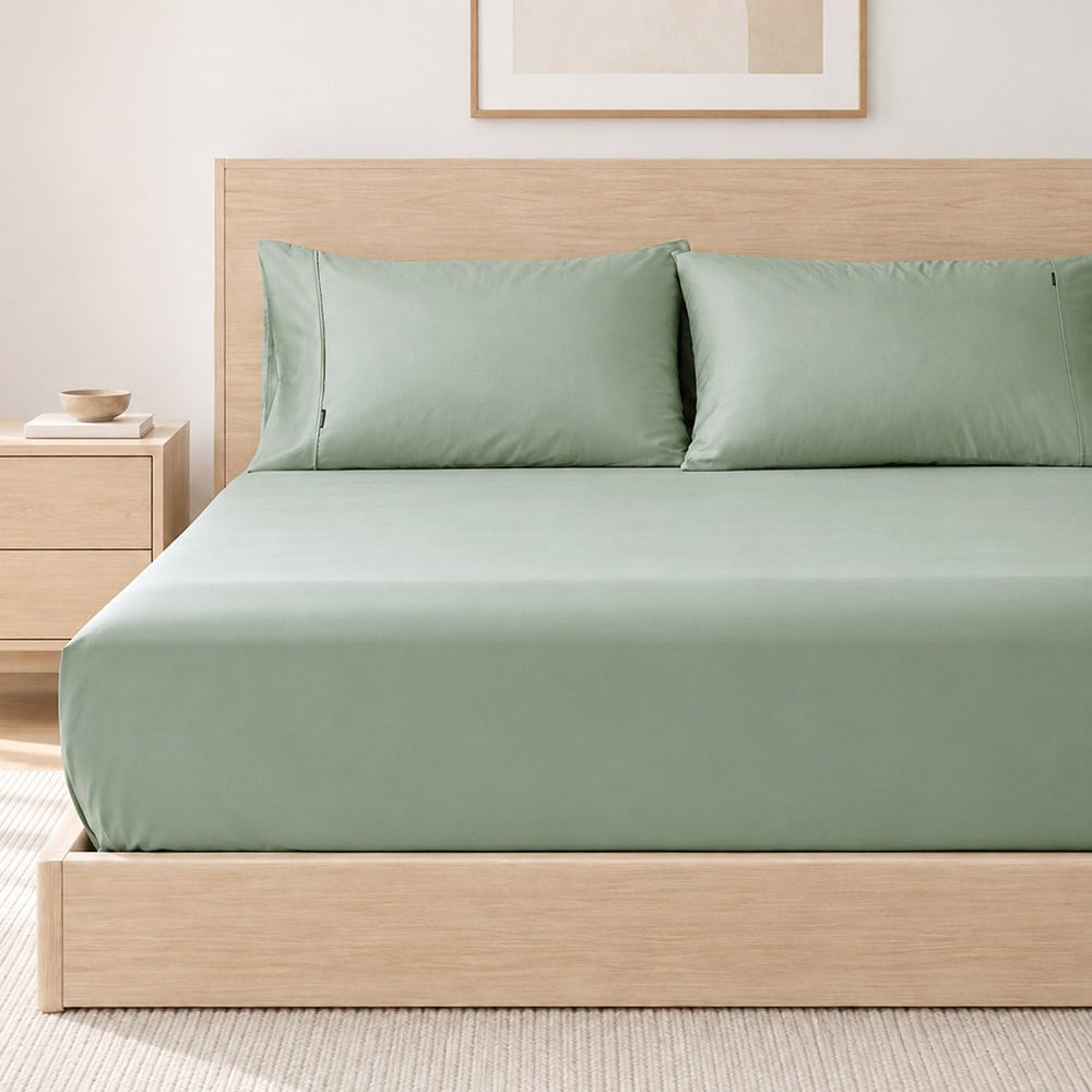 Brooke 1000TC Egyptian Cotton Fitted Sheet Set