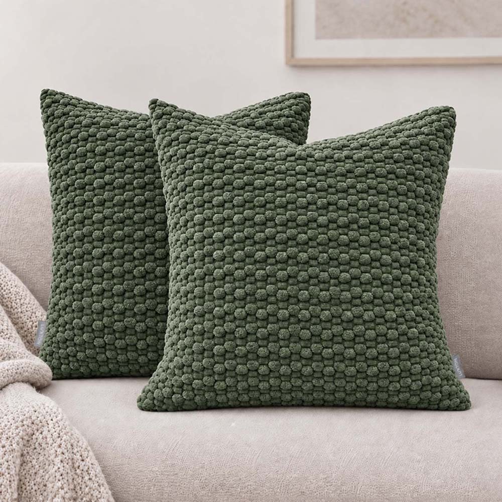 Corydon Chenille Cushion Covers