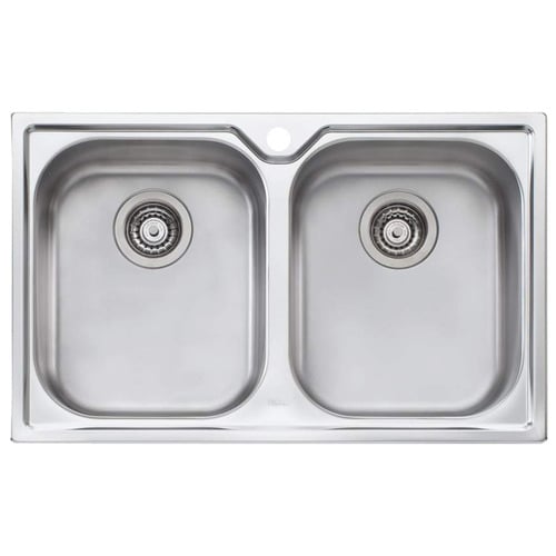 Diaz Topmount Double Sink Bowl
