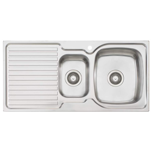 Endeavour Right Hand 1 & 1/2 Sink Bowl with Drainer