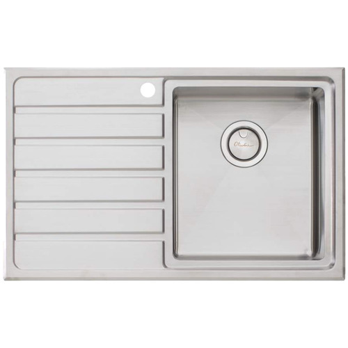 Apollo Right Hand Single Bowl Sink with Drainer