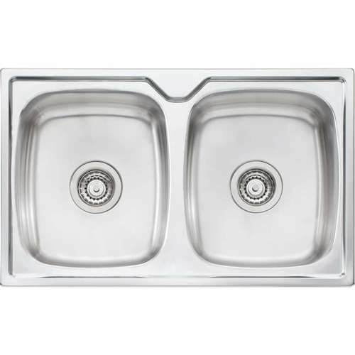 Endeavour Topmount Double Sink Bowl