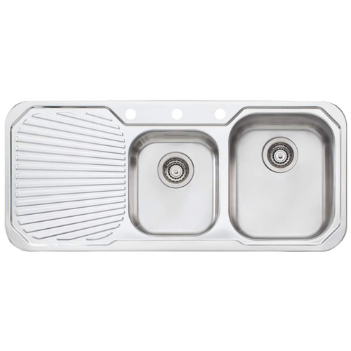 Petite Right Hand 1 & 3/4 Sink Bowl with Drainer