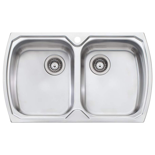 Monet Topmount Double Sink Bowl
