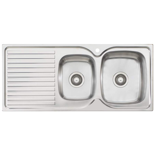 Endeavour Right Hand 1 & 3/4 Sink Bowl with Drainer