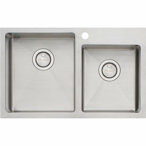 Apollo Left Hand 1.75 Offset Kitchen Sink Bowl