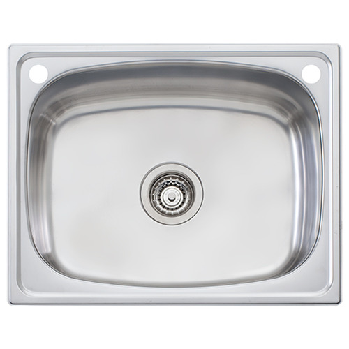 45L Laundry Tub with Rinse Bypass & Overflow