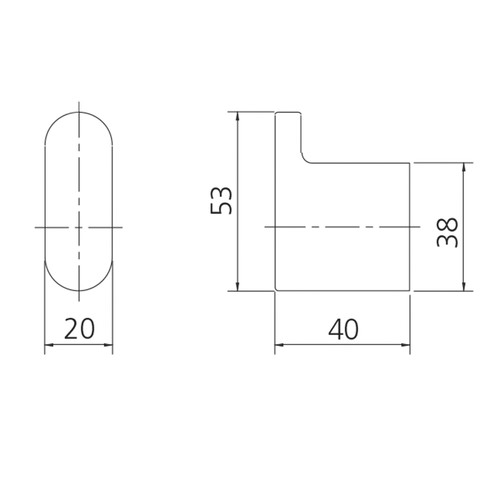 Madrid Metal Robe Hook