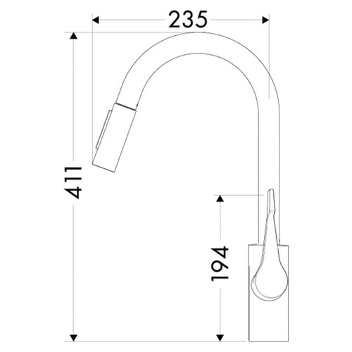 Oliveri Hansgrohe Cento Variarc Pull Out Spray Kitchen Mixer | Temple ...