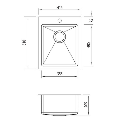 Apollo Single Kitchen Sink