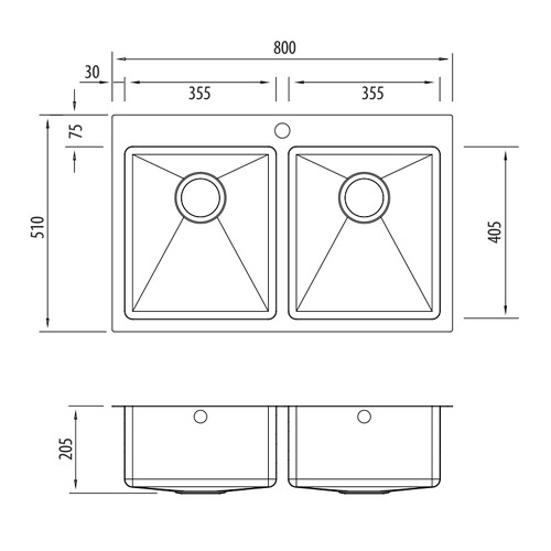 Apollo Double Kitchen Sink