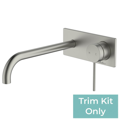 Venice 220mm Bath/Basin Curved Wall Mixer Set Trim Kit Only