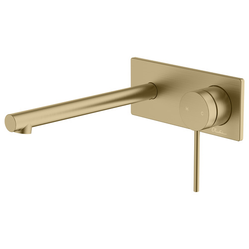 Venice 200mm Bath/Basin Straight Wall Mixer Set