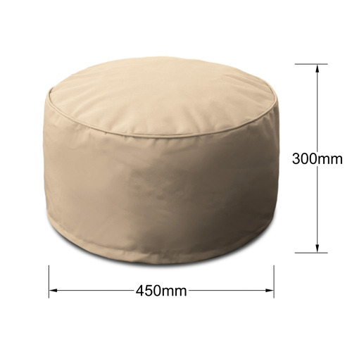 MilkcanProducts Luxury Outdoor Round Ottoman Cover Temple & ster