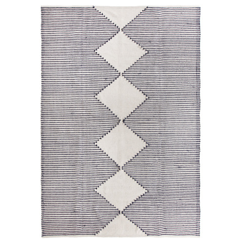Blue-Evie-Woven-Cotton-Rug