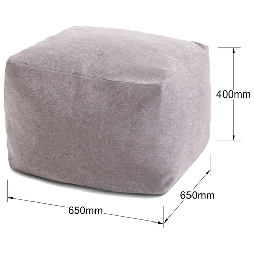 Grey Sorrento Ottoman