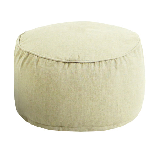 Luxury-Indoor-Round-Ottoman-Cover-Only