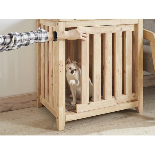 Pet Hur Side Table with Cushion