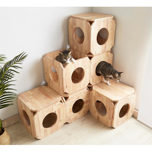 Cheska Rubberwood Stool