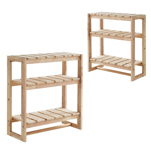 Alliona Rubberwood Shelving Units