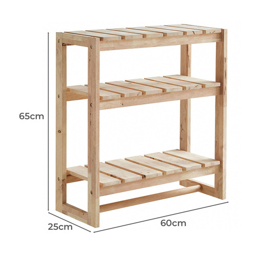 Alliona Rubberwood Shelving Units