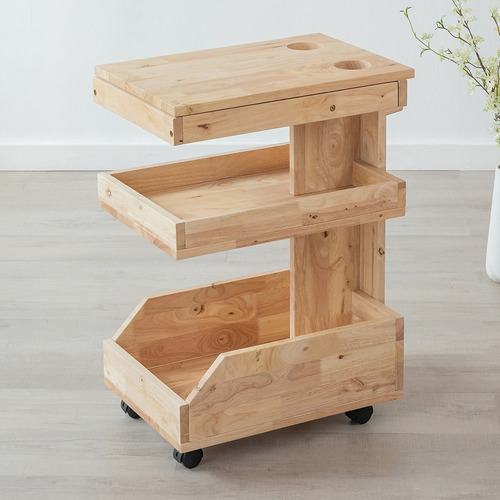 Anya Rubberwood Trolley