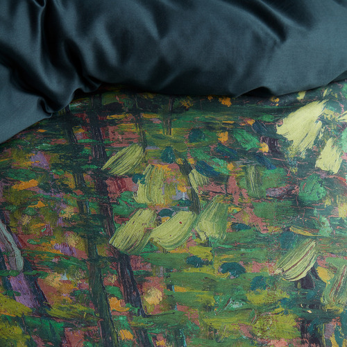 Van Gogh Trees Cotton Sateen Quilt Cover Set