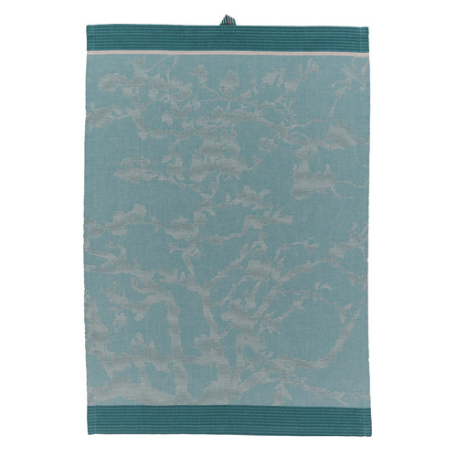 Van Gogh Fleurir Blue Tea Towel 50cm x 70cm