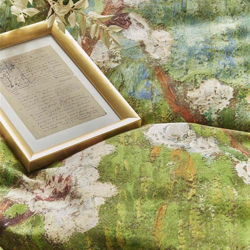 Peach Trees Cotton Sateen Quilt Cover Set