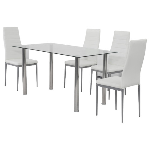 Ever Dreaming Living 4 Seater Lancaster Dining Set | Temple & Webster