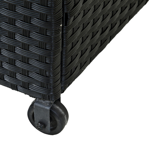 Gordon PE Wicker Outdoor Storage Box