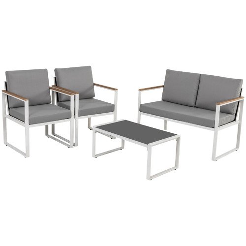 3 Seater Mowbray Outdoor Sofa & Coffee Table Set