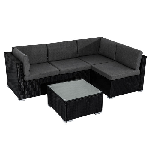 4 Seater Shepard Outdoor Lounge & Coffee Table Set