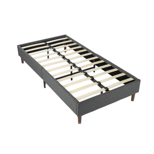 Dark Grey Kinsley Bed Base
