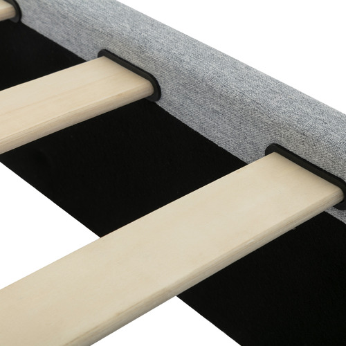 Light Grey Kinsley Bed Base