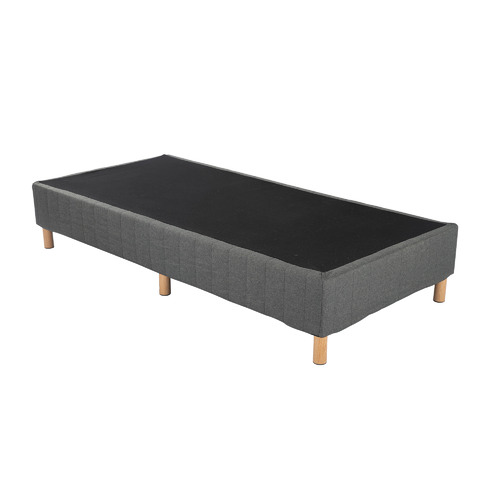 Dark Grey Rylee Steel Bed Frame