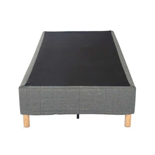 Dark Grey Rylee Steel Bed Frame