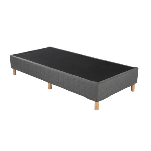 Dark Grey Rylee Steel Bed Frame
