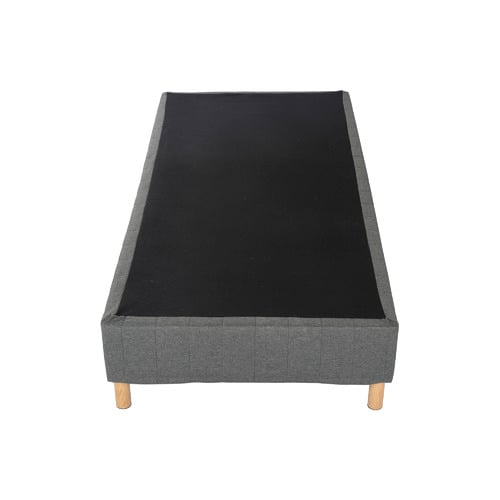 Dark Grey Rylee Steel Bed Frame