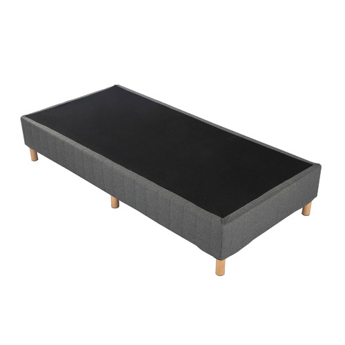 Dark Grey Rylee Steel Bed Frame