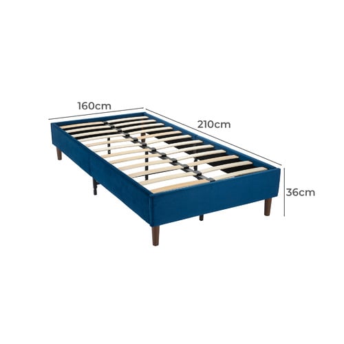 Blue Kinsley Bed Base