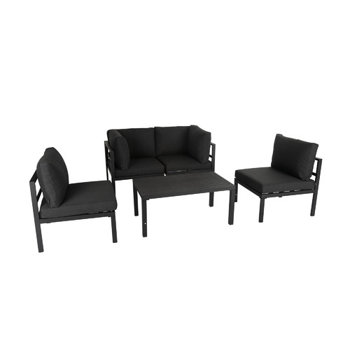 4 Seater Cyan Outdoor Lounge Set Temple & ster