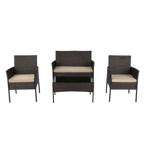 4 Seater William Wicker Outdoor Sofa Set