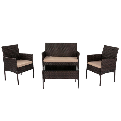 4 Seater William Wicker Outdoor Sofa Set