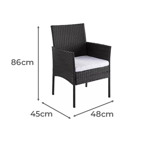 4 Seater William Wicker Outdoor Sofa Set