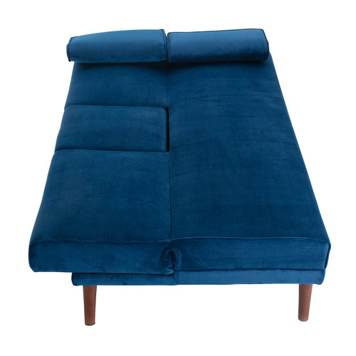 Kalisha 3 Seater Velvet Sofa Bed