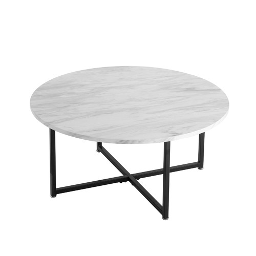 Ever Dreaming Living Gael Faux Marble Coffee Table Temple & ster