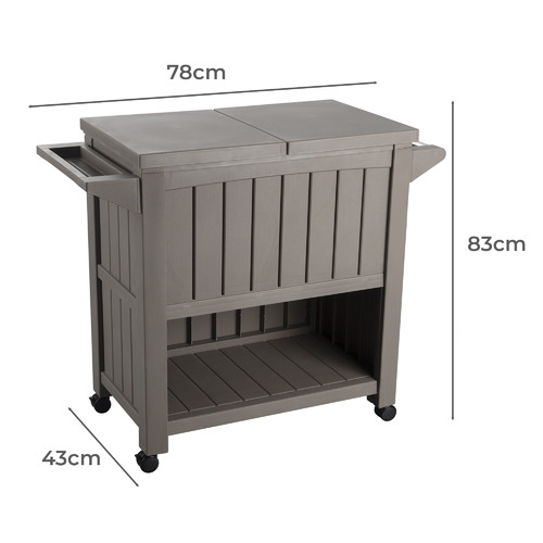 Tamara Outdoor Bar Cart